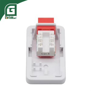 GETEKnet <strong>network</strong> <strong>connection</strong> box Cat 6 6a 5e keystone jack RJ45 <strong>connection</strong> Box Cat6 Cat5e Cat6a Junction surface mount Box - Product Image 6