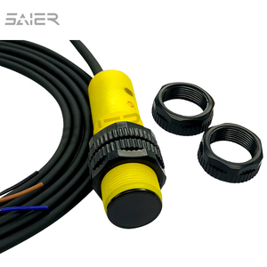 Sensor fotoeléctrico de haz de plástico 20M Distancia de detección Sensor fotoeléctrico infrarrojo de 3 cables Sensores ópticos - Product Image 1