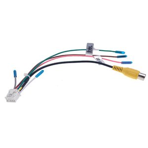 Car Radio Stereo 20PIN RCA Audio Video Cables con salida de subwoofer Entrada de micrófono con toma de corriente de 16 pines