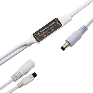 DC12V 6A IR6キーLEDストリップ調光器ミニリモコン調光器単色LEDストリップコントローラー用 - Product Image 3