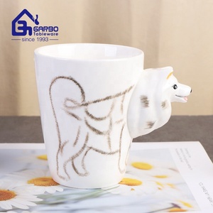3D Ceramic Coffee <strong>Mug</strong> with <strong>Animal</strong> Design Handles Cute Cups for All Drinks Home Table <strong>Decor</strong> Porcelain Cups Kids DIY Ceramic <strong>Mugs</strong> - Product Image 3