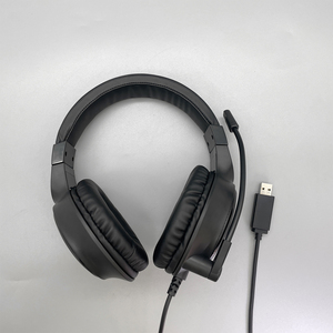 Hot Bán Mát Thiết Kế Có Dây Tai Nghe Chơi Game Tai Nghe Gamer Chơi Game Tai Nghe LED RGB Ánh Sáng H-168 Duy Nhất Directivity Cho Trung Tâm Cuộc Gọi - Product Image 6