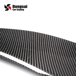PSM Style Carbon Fiber Rear <strong>Trunk</strong> Boot Lip Tail Wing Ducktail Spoiler for Mercedes Benz <strong>C</strong> Class W205 C43 C63s 2015+ - Product Image 6