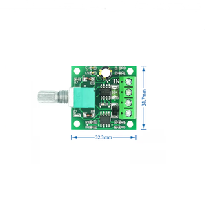 PWM DC Motor drehzahl regler 1,8 V 3V 5V 6V 12V 2A Drehzahl schalter modul Schalter funktion 1803BK - Product Image 4