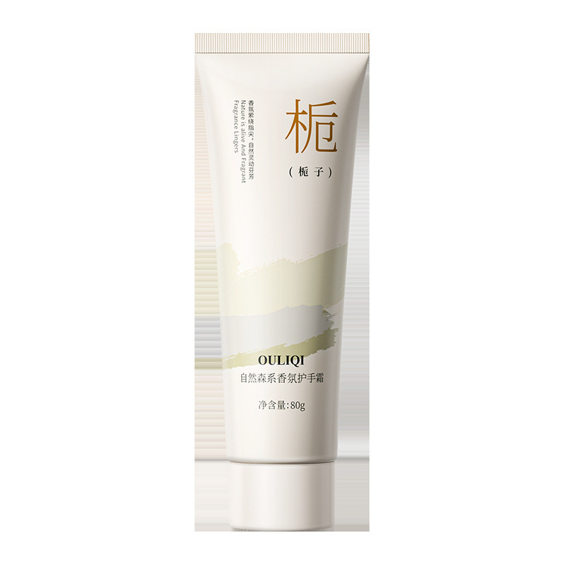 Ouliqi natural forest-style hand cream 80g-gardenia