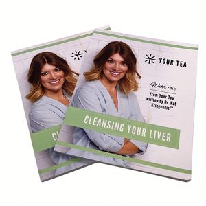 Perfect Binding Custom Printed <strong>A5</strong> Booklet Tea Product Catalogue in Fancy Offset Cardboard Art Paper with High Quality - Product Image 3