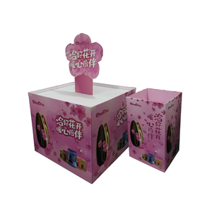 Estante de exhibición de papel corrugado personalizado FSC, caja de exhibición de Pvc de procesamiento, estante de papel, centro comercial, supermercado, caja de exhibición de papel con gancho - Product Image 3