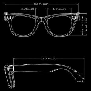 Thời Trang Âm Nhạc Phát Lại Chụp Hình Ảnh Ghi Âm W610 2025 Thông Minh Mặc Tai Nghe Thể Thao Kết Nối Kính Phiên Dịch Với Máy Ảnh - Product Image 4