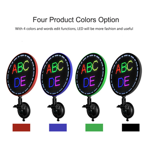 2024 LED Matrix Blue tooth Control 12V Car Sign Full Color Graffiti animazione fai da te programmabile a scorrimento LED Display Car Board - Product Image 2