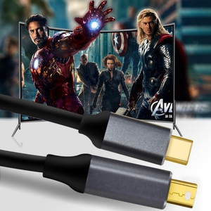 USB C至迷你DP电缆原始设备制造商1m迷你显示端口适配器8K60Hz电缆兼容usb-c MacBoo k Pro Mac迷你iMac H P - Product Image 5