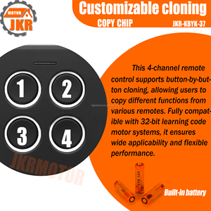 Hot bán bốn kênh phổ điều khiển từ xa mô hình 315MHz RF từ xa mặt Clone cho kiểm soát truy cập thay thế - Product Image 4