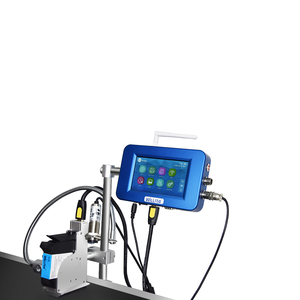Macchina da stampa per codifica in lotti industriale bottiglia sacchetto di plastica data di scadenza stampante automatica a getto d'inchiostro Online codificatrice TIJ 2.5