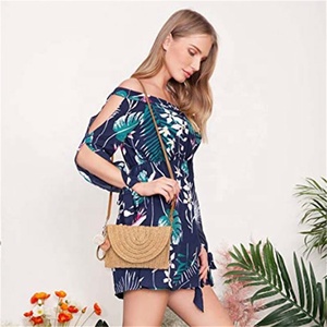 Rattan <strong>Bag</strong> Round Bali Indonesia Vietnam Wholesale Straw <strong>Bags</strong> - Product Image 1
