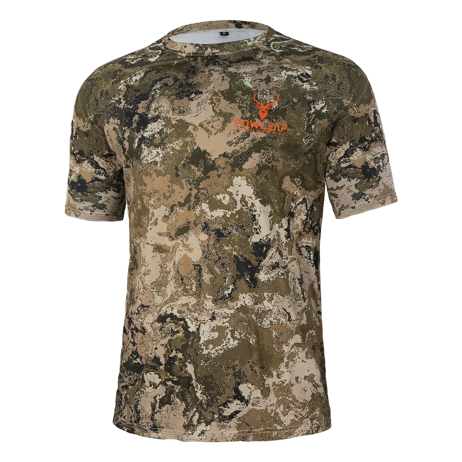 Estilo quente Manga Curta Caça Camisas Quick Dry Camo T-shirt dos homens Preço Barato Moda Verão Caça Roupas