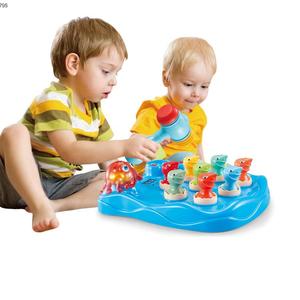 ตาประสานมือเล่นของเล่นการนับคะแนนการเคาะไฟดนตรีฉลามตีเกมตัวตุ่น - Product Image 2