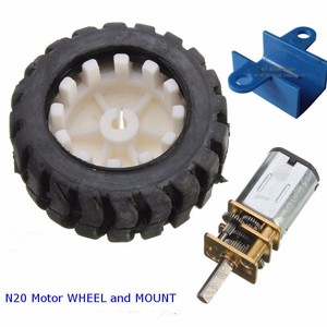 FT-N20-W N20 Motor Wheel 3mm D Shafts with 2.36 Tire in Diameter for <strong>Coding</strong>, Robotics, <strong>and</strong> STEM <strong>Programs</strong> for Schools