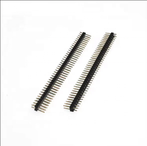 Custom Electronic component 2.54 2.0 1.27 1.0 0.8 mm pin <strong>header</strong> female <strong>header</strong> DIP <strong>SMT</strong> pcb pin <strong>header</strong> 2.54mm - Product Image 5