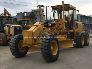 En iyi ikinci el tırtıl kedi 120H greyder Motor japon iyi lastik ile kullanılan 12G/14H/140H serisi satışa