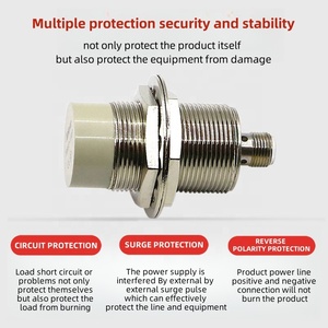 M30誘導近接センサーPnp 4ピンTRC30-15DN NPNワイヤレス金属検出器近接センサー - Product Image 3