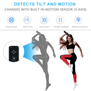 สำหรับนินเท็นโด wii/wii U จอยสติ๊ก2 in 1รีโมทคอนโทรลไร้สายชุดควบคุมการเคลื่อนไหวบวกกับเคสซิลิโคนมือจับวิดีโอเกม - Product Image 4