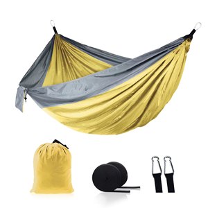 Võng Vải Bố Võng Gấp Đôi Treo <span class=keywords><strong>Nylon</strong></span> Bán Buôn Võng Cắm Trại Ngoài Trời Tiện Dụng - Product Image 2