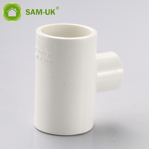 3/4&quot;x1/<strong>2</strong>&quot;-<strong>1</strong>&quot;x3/4&quot; <strong>1</strong>/<strong>2</strong> <strong>1</strong>/8 Inch Free Sample Supply Pvc Pipe Fittings <strong>Reducing</strong> Female Tee for Threaded Red Chicken Nipples - Product Image 3