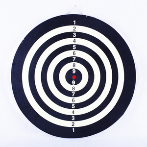 Win.max kağıt Dart tahtası 18 ''2-in-1 Dart tahtası oyun seti altı dahil çelik ucu Dart odası oyunu kullanımı kolay - Product Image 4