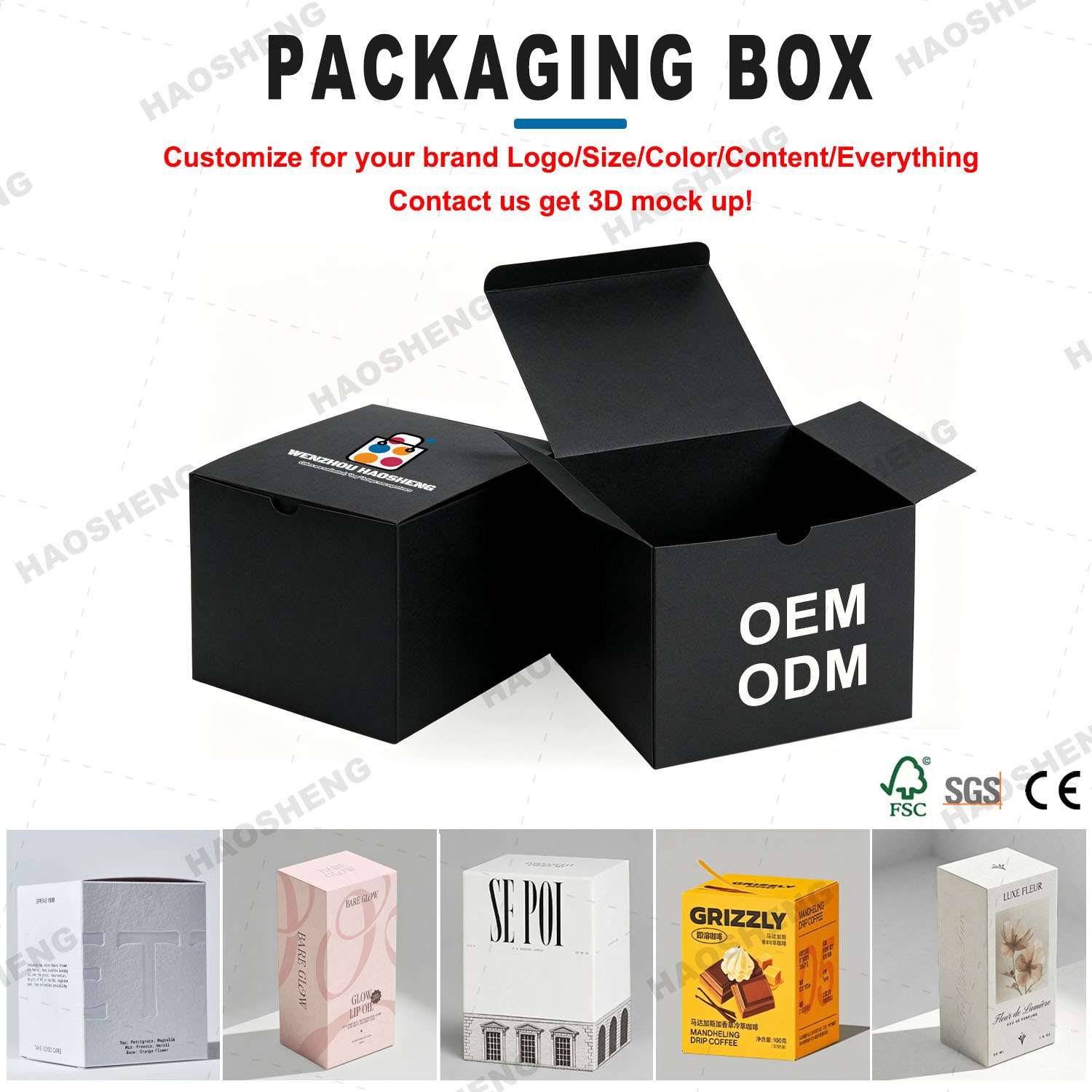 Caja de embalaje