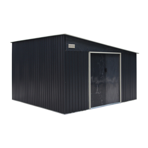 9.1 'X 10.5' กว้างขวางประกอบได้อย่างง่ายดายLean ToออกแบบโลหะStorage Shed - Product Image 3