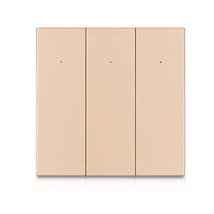 Bingoelec interruttore della luce moderno Wifi a pulsante grande con <span class=keywords><strong>Design</strong></span> a mezza cornice a più colori