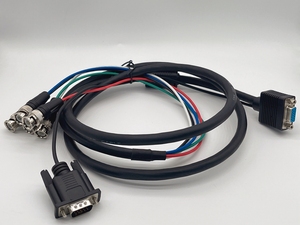 Cabo D-SUB 7W2 Conector de alimentação D-Sub personalizado blindado db9 <span class=keywords><strong>db15</strong></span> db25 macho para fêmea macho cabo <span class=keywords><strong>db</strong></span> 15