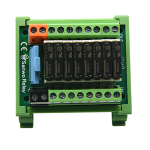 Scheda di controllo del modulo relè 5v a 8 canali 12v piccolo modulo relè multiplo scheda amplificatore di uscita Plc relè elettromagnetico sigillato - Product Image 5