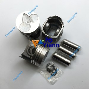 D1403 Piston Kit 16427-21772 80ミリメートルRing SetためKubota GL220 T200/F T22 GL19/F 21/F 23/F 25 KL21 KL210 NX200 Tractor Engine - Product Image 2