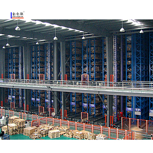 Grúa apiladora de almacén ASRS automática Sistema de estantería de recuperación de almacenamiento automatizado