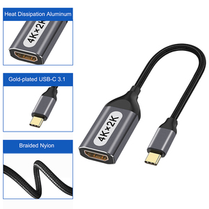 Adaptador de alta definición a HDMI 4K60HZ Plug and Play para teléfonos móviles, computadoras y televisores de alta calidad - Product Image 5