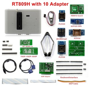 <strong>EMMC</strong>-<strong>Nand</strong> FLASH high speed <strong>RT809H</strong> universal <strong>programmer</strong> with adapters