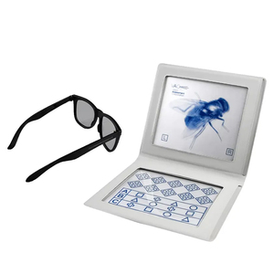 Stereo Fly Vision Test for Evaluation <strong>of</strong> Gross Stereopsis and Fine Depth <strong>Perception</strong> - Product Image 1
