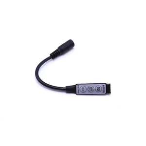 Mini RGB 4-Kanal-Ausgangsdimmerregler mit 3-Tasten-Niederspannungs-12-24-V-LED-Beleuchtungslösungen