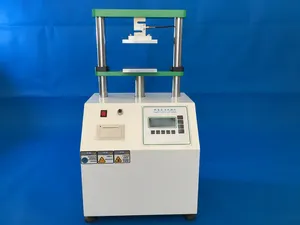 Máquina de prueba de compresión de plástico Probador de fuerza compresiva de tubo de papel