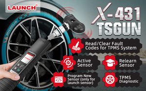 Avvia lo strumento di programmazione TPMS X431 X431TSGUN Reprogram sensore OE per il cambio del sensore dei pneumatici - Product Image 6