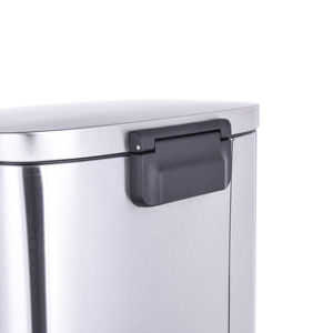 ゴミ箱ステップゴミ箱ペダルビンODM 5L 12L 30L 50L基本ステンレス鋼長方形ソフトクローズ - Product Image 4