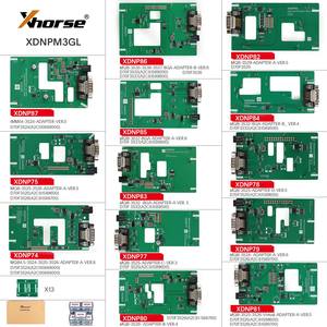 Xhorse Multi Prog Multi-Prog programmatore con adattatori VH24 VH29 VH30 VH31 e MQB48 XDNPM3GL 13 adattatori completi