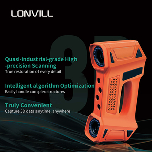 LONVILL智能算法工业激光深孔三维物体扫描多线快速扫描手持式三维扫描仪 - Product Image 4