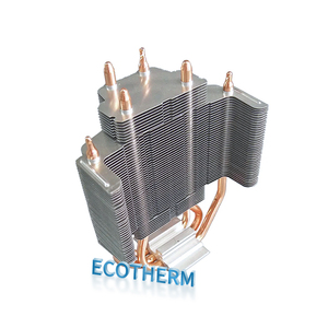 Custom <strong>Heatsink</strong> Solar IGBT Datacenter Inverter Aluminum Copper Heatpipe Cooling Module Zipper Fin Heat Sink <strong>Heatsink</strong> - Product Image 2