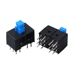 Wintai-Tech PS-85130FD China Factory DPDT Verriegelung Druckknopf schalter PCB Druckknopf Elektrischer Knopf Drucksc halter - Product Image 1