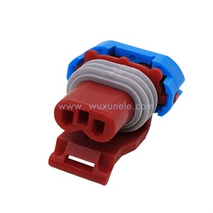 <strong>Delphi</strong> 12052643 Automotive Electrical Sealed Wire <strong>Connector</strong> for Solenoid Valve 2 Pin Adaptor Terminals Female - Product Image 5