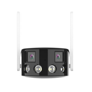ICsee 6mp双镜头全景固定网络WiFi户外子弹摄像机Ai Ip 180度全景子弹闭路电视安全摄像机 - Product Image 1