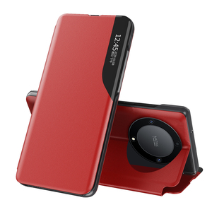 豪华PU皮革后盖荣誉X9a智能视窗翻盖手机外壳 - Product Image 3