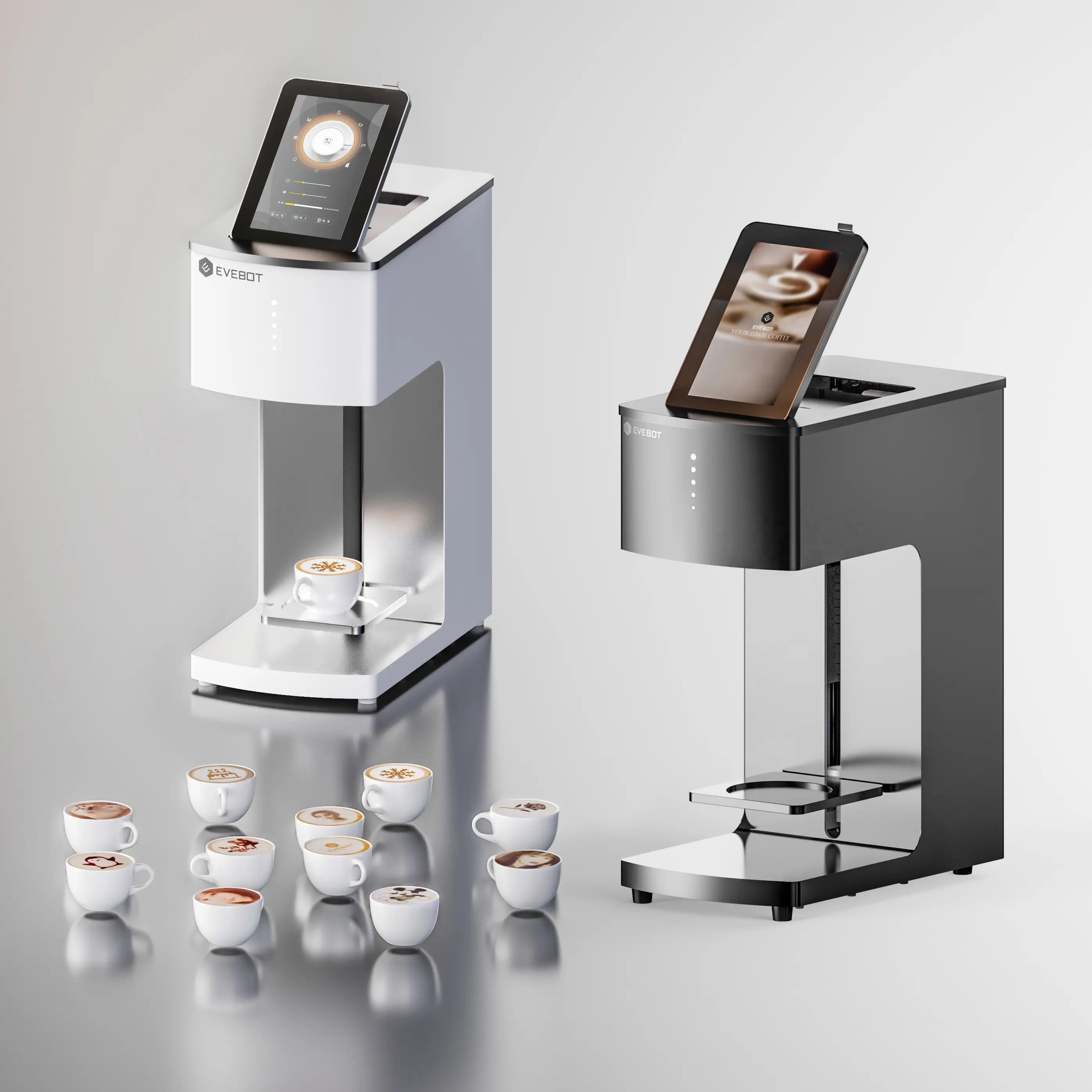Evebot-impresora de café EB-FM1, máquina de impresión de inyección de tinta 3d para decoración de tartas, comida, Macaron, Envío Gratis