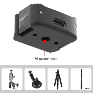 Puluz แท่น PU897B USB-C/Type-C, แท่นอลูมิเนียมอัลลอยฐานชาร์จตั้งโต๊ะสำหรับ DJI Osmo Pocket 3 Mounts - Product Image 4